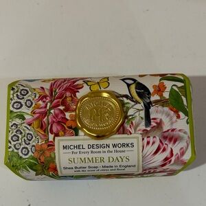 Michel Design Works Summer Days Shea Butter Bar Soap England